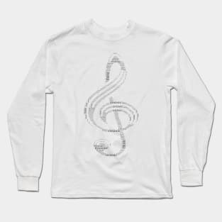 musical note Long Sleeve T-Shirt